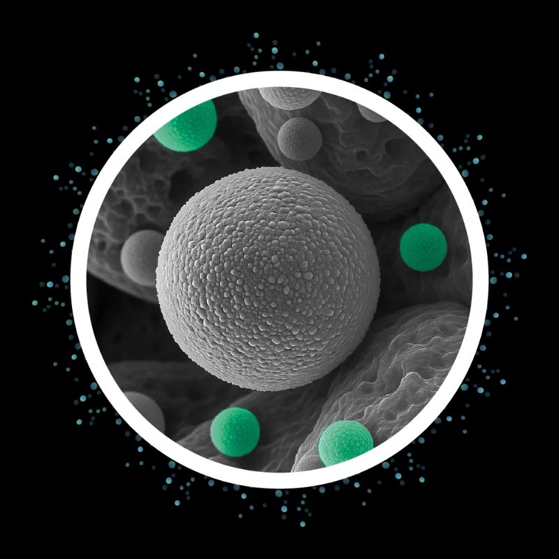 Cápsulas nanométricas.
