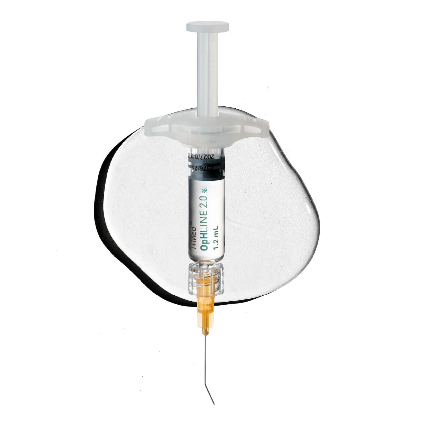 Jeringa viscoelástico imasmed de OpHLINE 2% VERSATILE